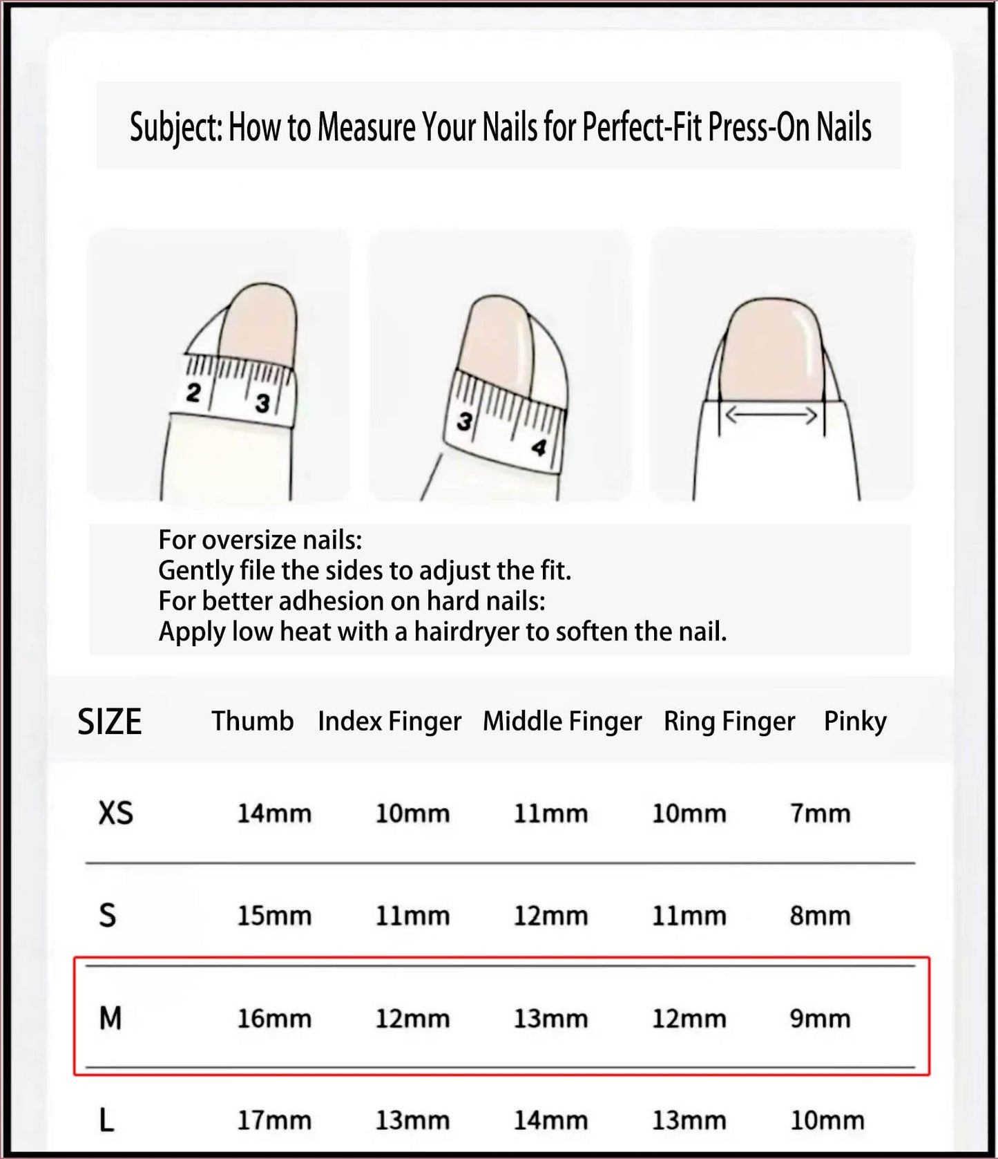 Threelegscat Handmade Press on Nails Long Almond Shape Fake Nails Stiletto Nail With Design for Women and Girls 10pcs Size M Pattern St1159