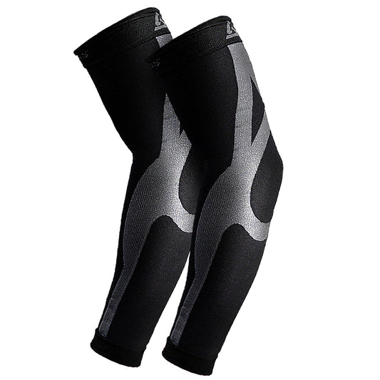 B-Driven Sports Enhanced Compression Sleeves - Arm Sleeves for Men & Women with Medical Grade Compression 20-30 mmHg for Basketball, Baseball, Football, Volleyball, Weightlifting, Golf, Running - Pair