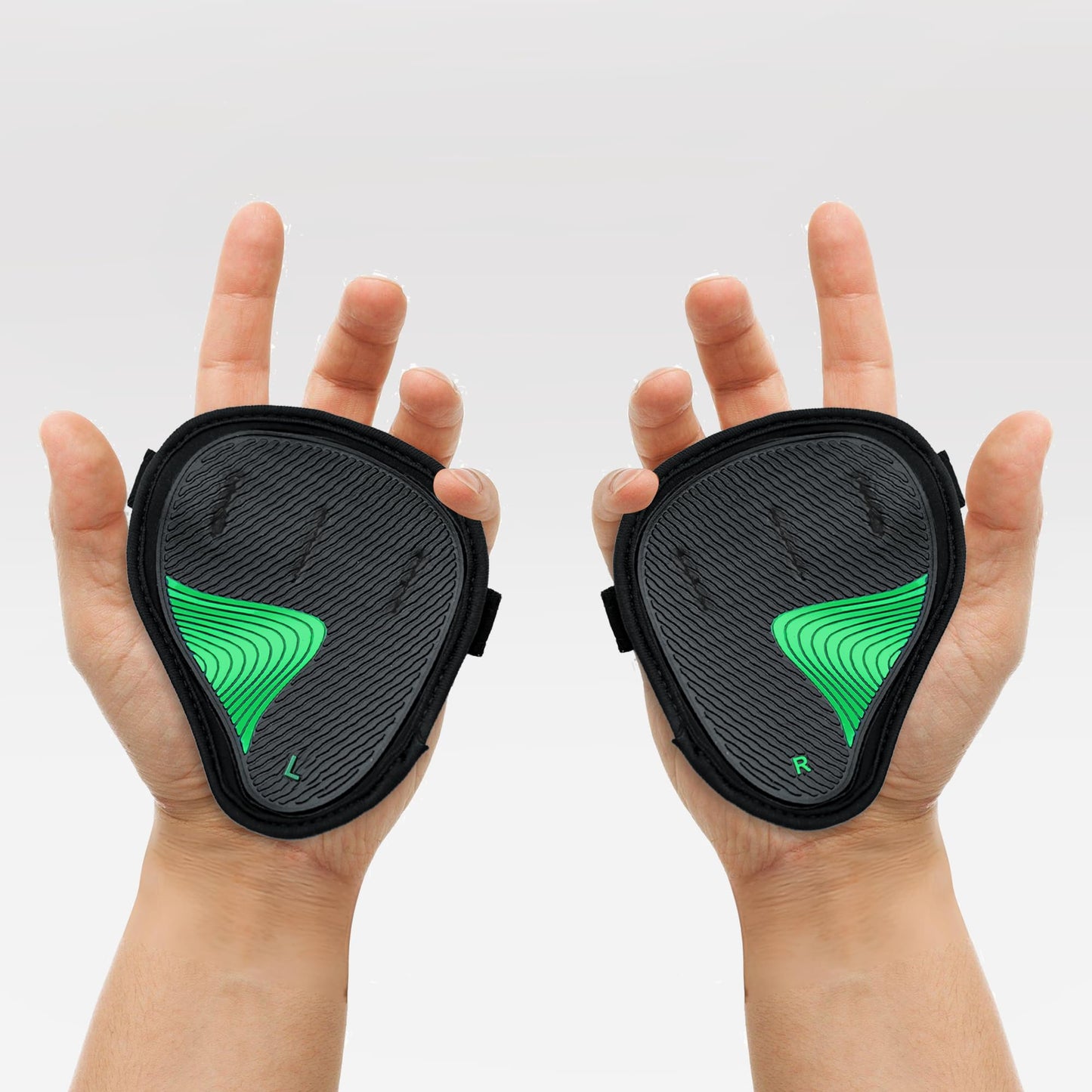 POSHOME Neoprene Gym Grip Pads for Weight Lifting – Non-Slip Hand Grips for Men & Women – Workout Gloves Alternative for Pull Ups, Deadlifts, Fitness & Training – Easy Lifting Grips Gym Pads