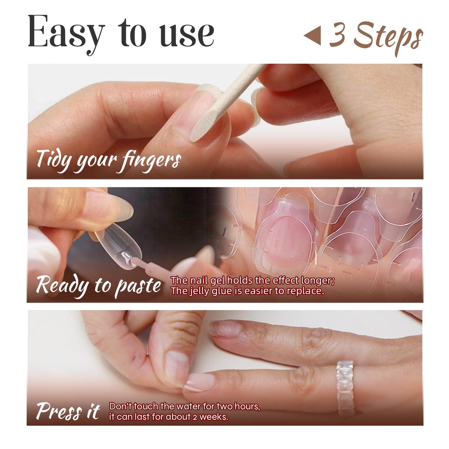 French Press on Nails Short Square White Fake Nails 3D Pink Flower Nail Press Ons with Gold Pearl Design Gold Nail Tip False Nails Spring Summer Stick on Nails Full Cover Glue on Nail for Women