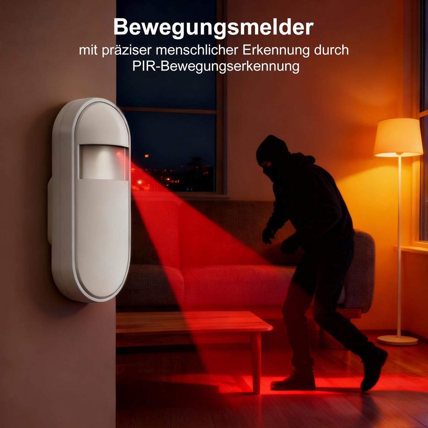 XUK Smart Home Security System,4G/GSM &WiFi Wireless Alarm Kit with Door/Window Sensors,PIR Motion Detectors,App Remote Control,Compatible with Alexa &Google Home,Easy Installation(13pcs Set)