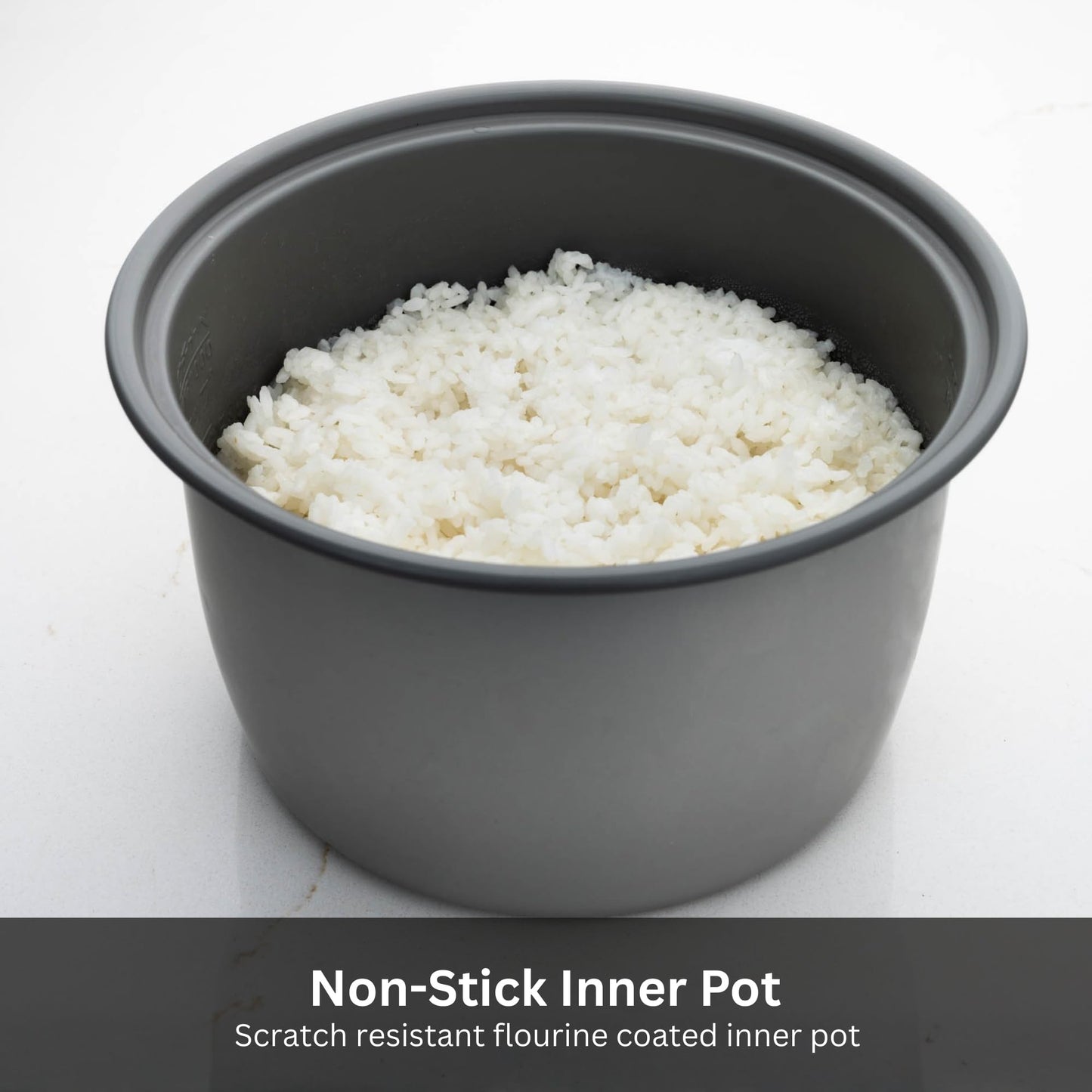 Tiger JNP-S55U-US 3 Cup Capacity White Rice Cooker with Non-Stick Inner Pot, Retractable Power Cord, and Keep Warm up to 12 hours (Urban Satin)