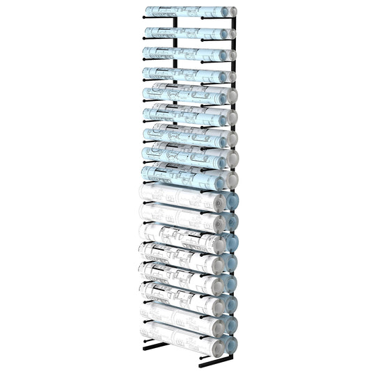 Large Blueprint Storage Rack, Wall Mount Vinyl Roll Storage Rack, Heavy Duty Roll File Holder, Blueprint, Poster, Plans, Gift Wrap, and Map Holder, Art Roll Paper Rack, Wrapping Paper Organizer