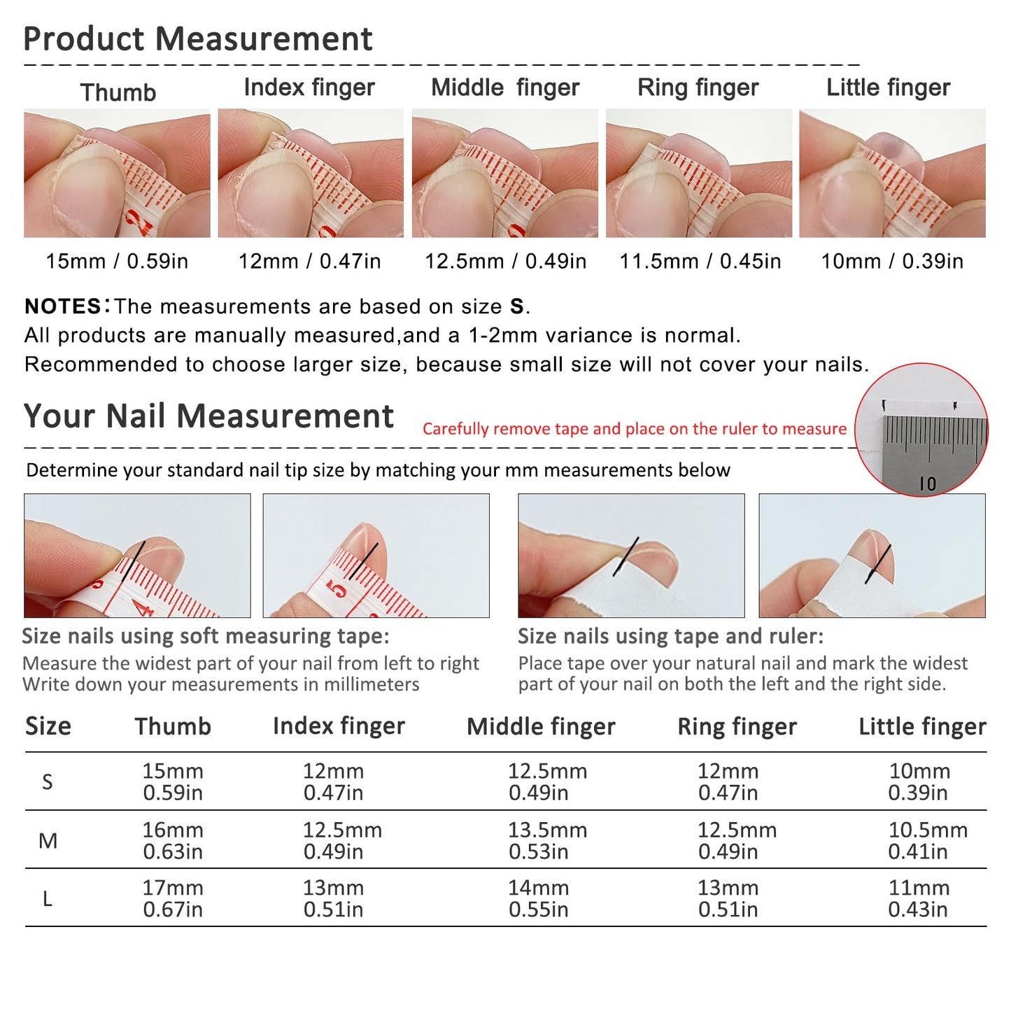TENPAL Duckbill Shape Handmade Press On Nails Kit,Pink French Floral Nails with 3D Flowers Diamond Designs,Glazed Donut Nude Pink Fake Nails with Tools,Elegant French Tip Duckbill Nails with Gems(S)