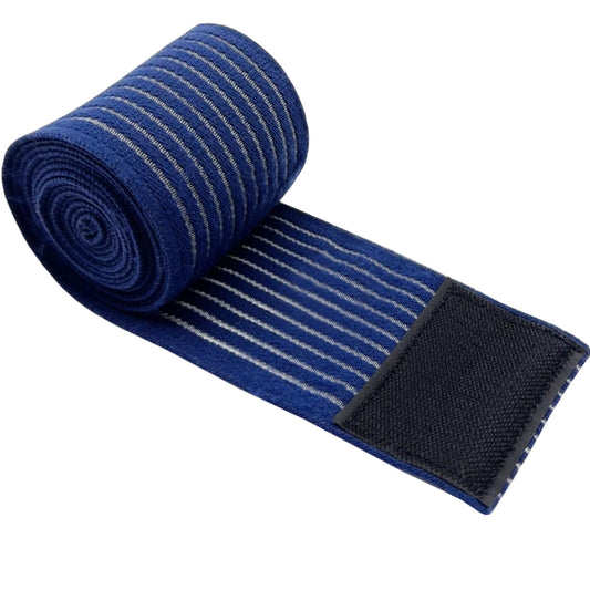 Cold Pack Strap, Elastic Belt to Wrap Cold Pack, Ice Pack Extender Strap, Add Length to Most Ice Pack, Multifunctional (Blue)