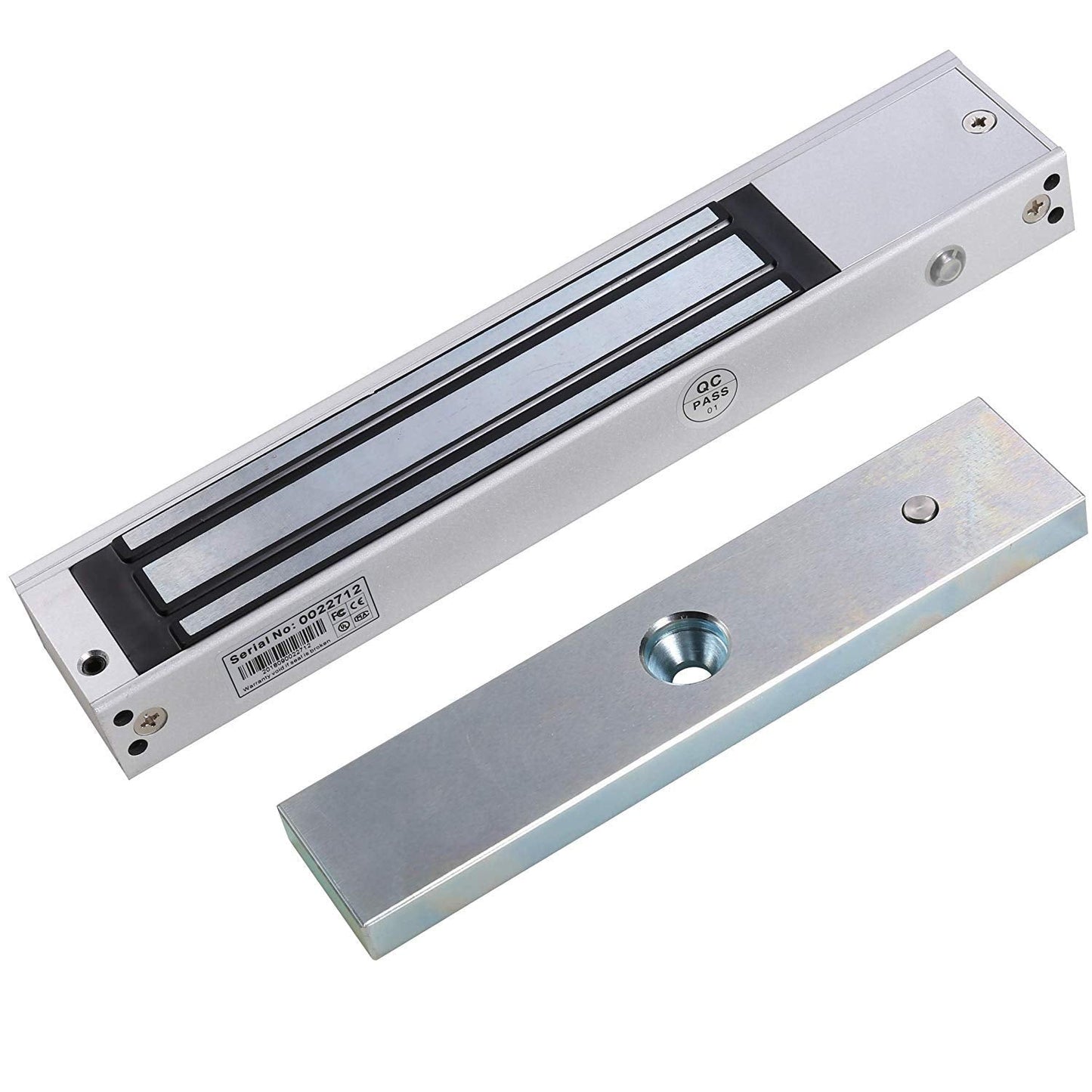 ARES VISION 280KG / 600lb Electromagnetic Lock with Z Bracket – 12V DC Mag Lock Kit for Access Control Systems, Fail Safe Electric Door Lock with Mounting Hardware for Inward Swing Doors