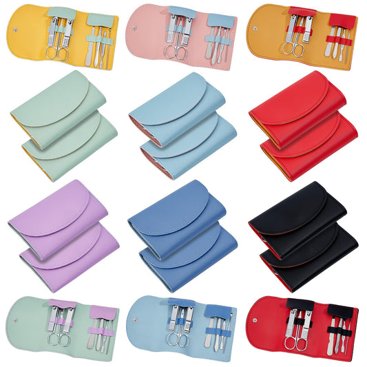 TWINKLEMON 18PCS Manicure Set Bulk Nail Clipper Kit Manicure Grooming Care Tools Kit Fingernail Clipper & Toenail Pedicure Cutter Mini Nail Trimmer Set with Travel Case for Women Men Home (Colorful)