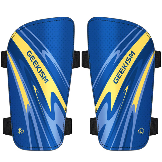 Soccer Shin Guards for Youth Kids Toddler - Durable Protective Soccer Shin Pads Equipment, Football Gear for 3 5 4-6 7-9 10-12 Years Old Children Teens Boys Girls
