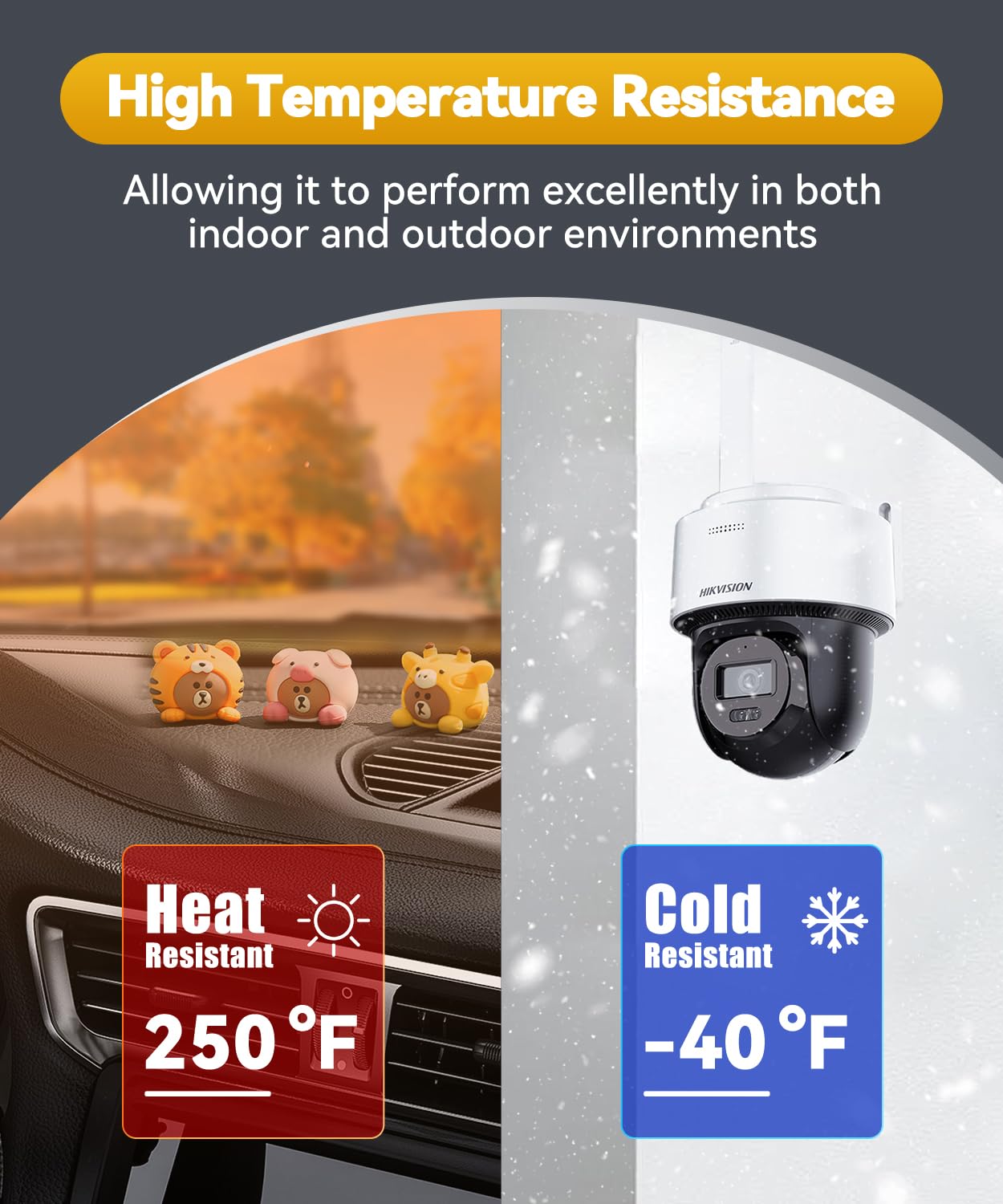 PHIXBEAR Double Sided Tape Heat Resistant Heavy Duty, Waterproof Outdoor Indoor Automotive Mounting Tape, Removable No Residue Super Strong Adhesion Foam Tape, 1" x 20FT