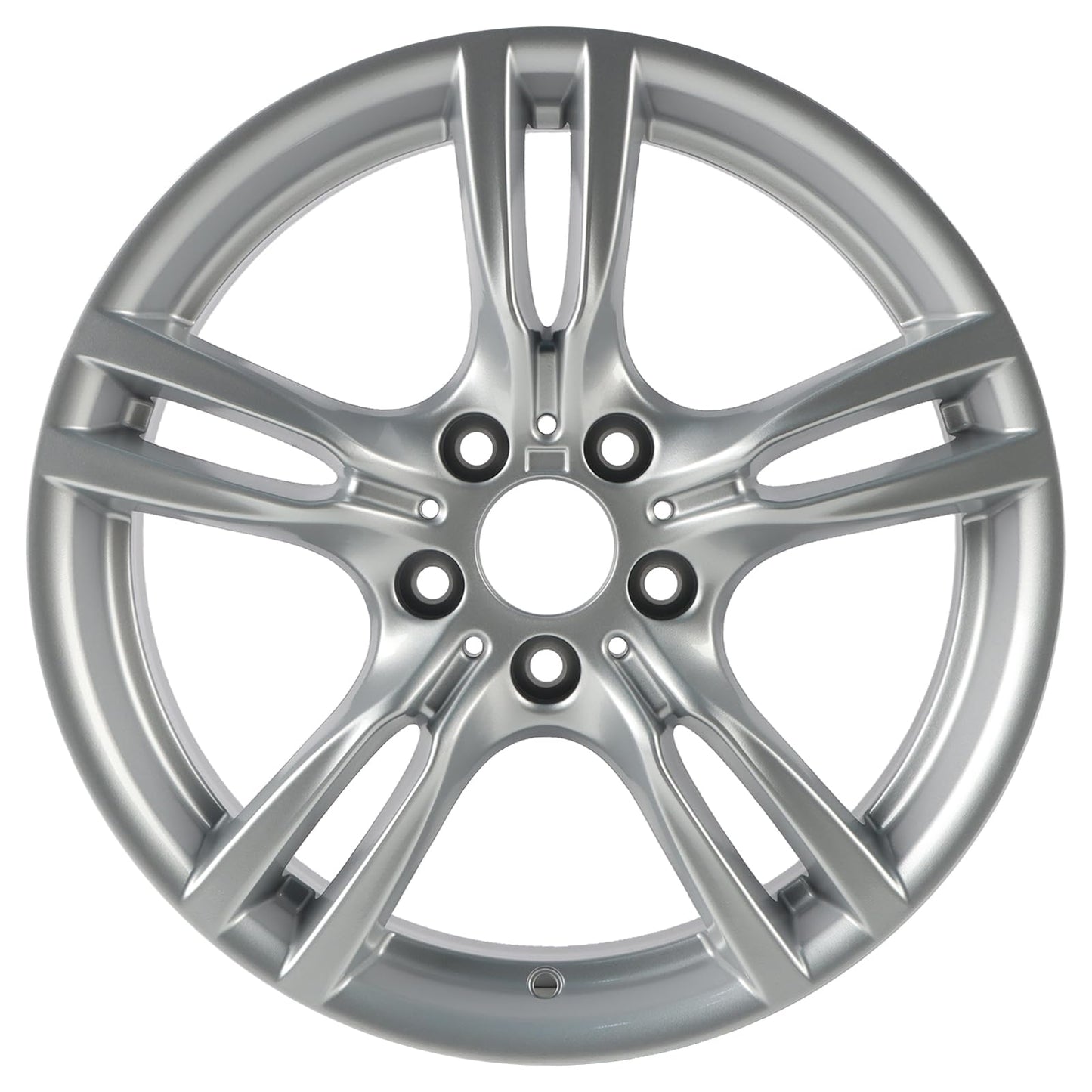 HOLUEKU New 18 Inch 18x8.5 Inch Premium Aluminum Alloy Rear Wheel Rim Fits for BMW 3 & 4 Series Activehybrid 2012 2013 2014 2015 2016 2017 2018 2019 2020, 36117845881 Direct Fit OE Stock Specs