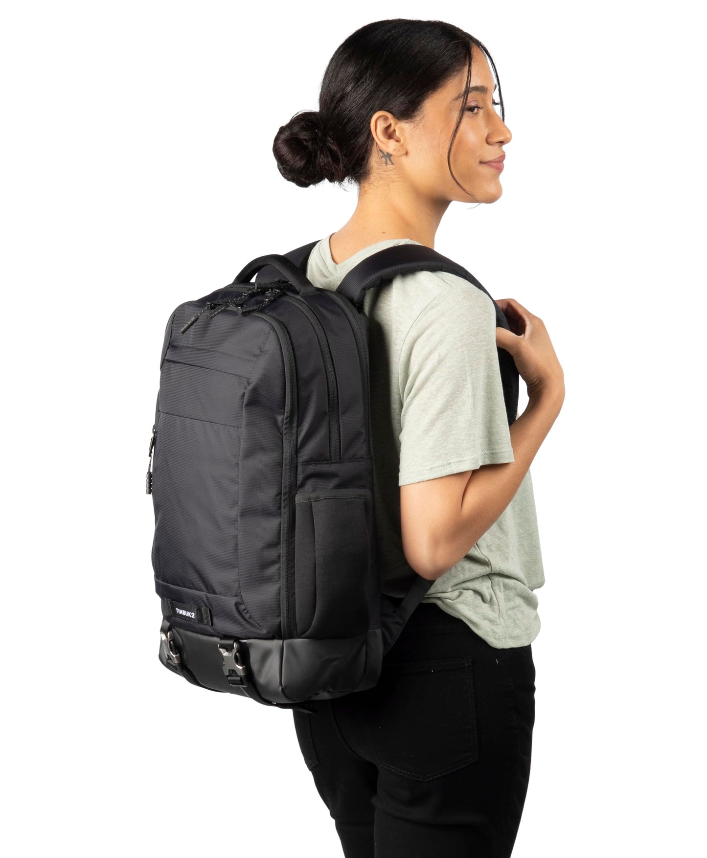 Timbuk2 Authority Laptop Backpack Deluxe, Eco Black Deluxe