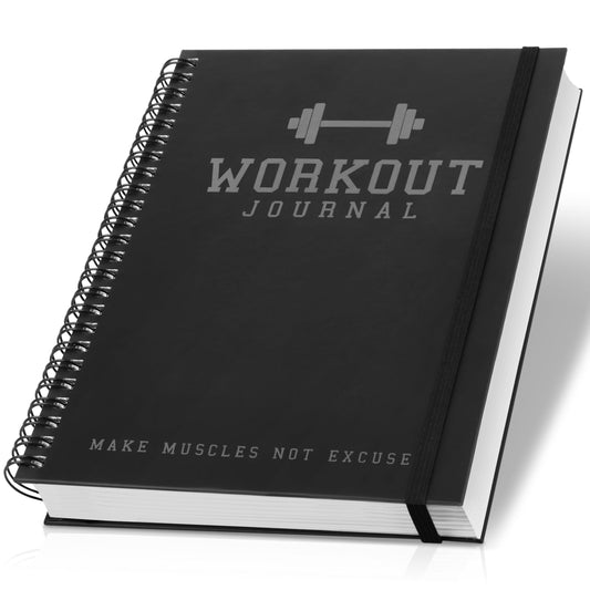 ZICOTO Ultimate Workout Journal - Complete Fitness Training Planner for Men and Women - Track PRs, Build Muscle & Dominate Your Workouts - Essential Gym Gear Accessories for Serious Weight Lifters