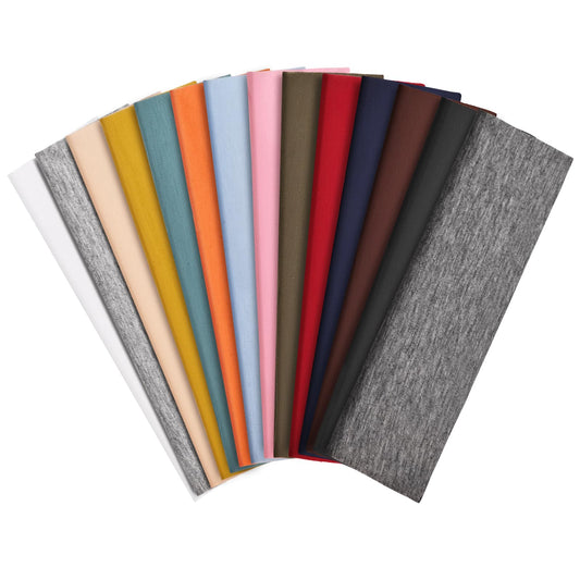 14 PCS Headbands for Women, Soft Elastic Hairbands, Fashion Non-Slip Cotton Sweat-Absorbent Sports Head Bands for Daily Workout, Running, Yoga, Makeup