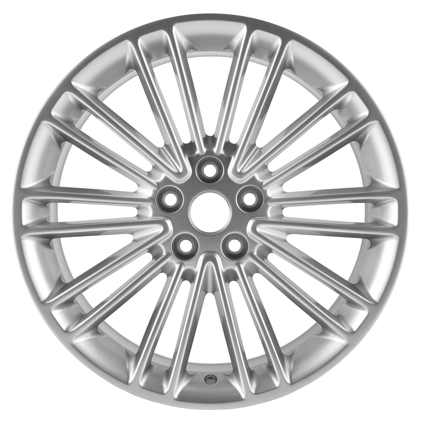 HOLUEKU New 18Inch 18x8 inch Silver Replacement Aluminum Alloy Wheel Rims Fit for Ford Fusion 2013 2014 2015 2016, ALY03960U77N, Direct Fit Replacement OEM Wheel Rim