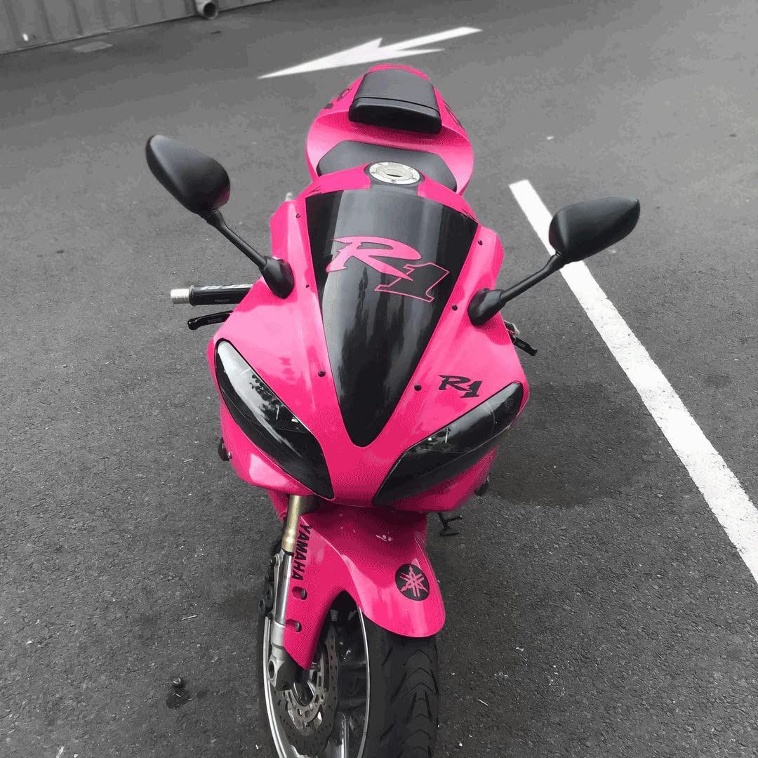 VViViD+ Premium Vinyl Wrap Film (25ft x 5ft, Gloss Muscular Magenta)