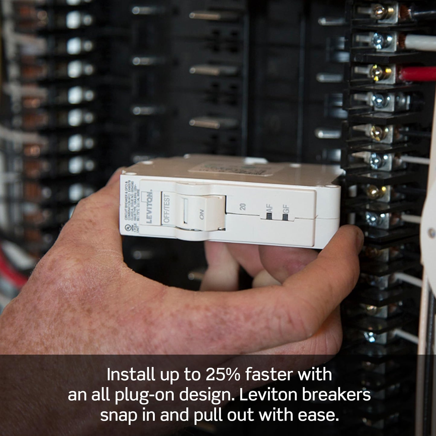 Leviton 20 Space, 20 Circuit Indoor Load Center with 100 Amp Main Circuit Breaker, LP210-BPD