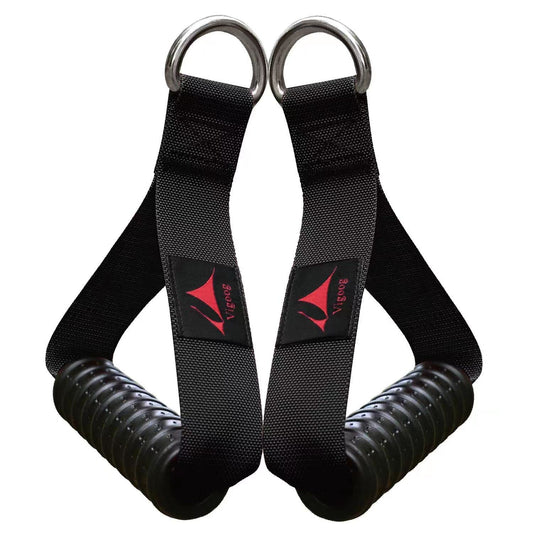 Vigoog Heavy Duty Gym Workout Handles Attachment for Cable Machine,Resistance Band,Pulley System Home Exercise Equipment, Comfortable and Stronger Grip