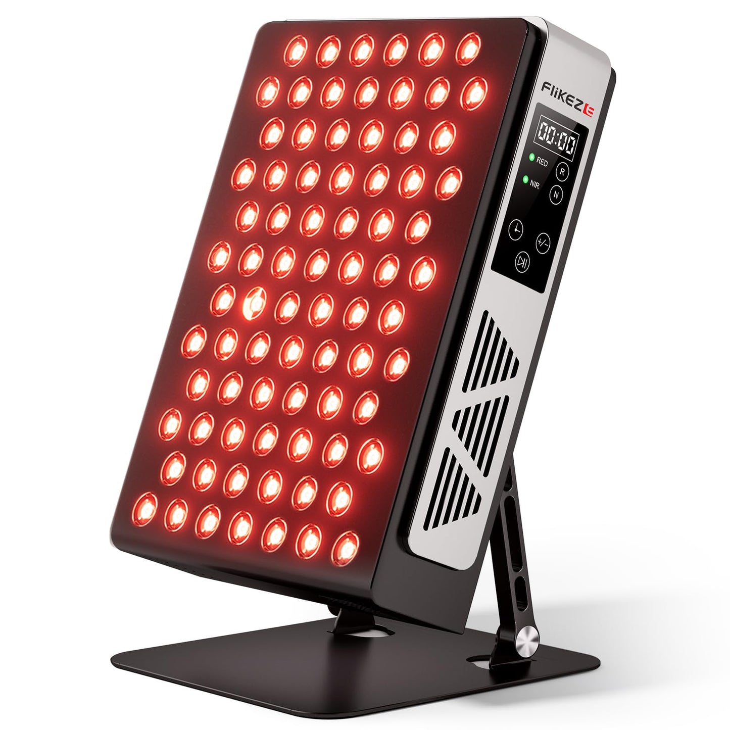 FLIKEZE 2026 Upgraded Red Light Therapy for Body Face, Dual Chip 660nm 850nm Red Light Panel with 3 Modes, Dimmable & Timer, Infrared Light Therapy for Home Office Gym, Basic 78 LEDs