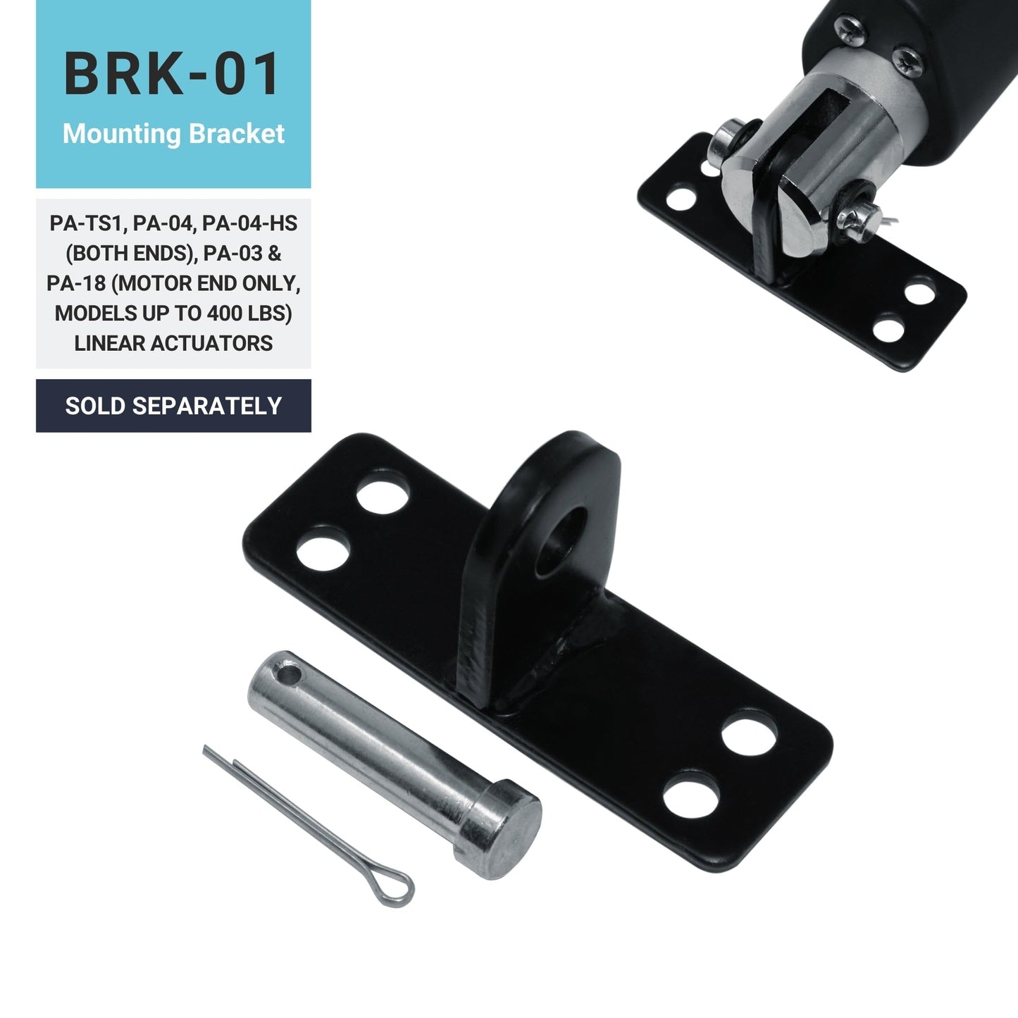 Progressive Automations 12V Linear Electric Actuator - 12 inches Stroke, 600 lbs Force with Low-Current Rating DC Motor and Durable Stroke for Automotive, Medical, Robotics Usage, PA-03-12-600