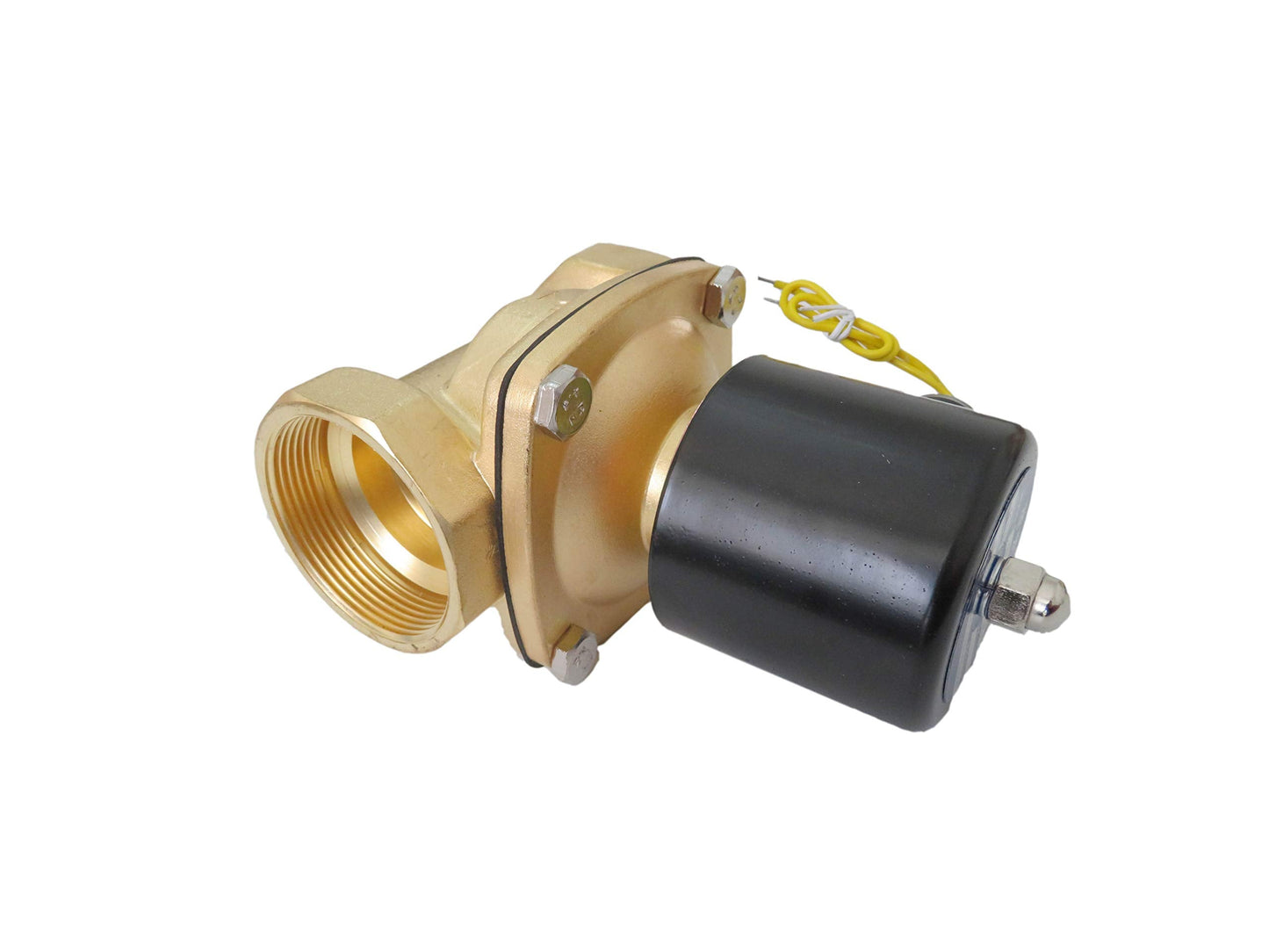 2" Inch 110V AC Brass Electric Solenoid Valve 110 VAC 120 Volt