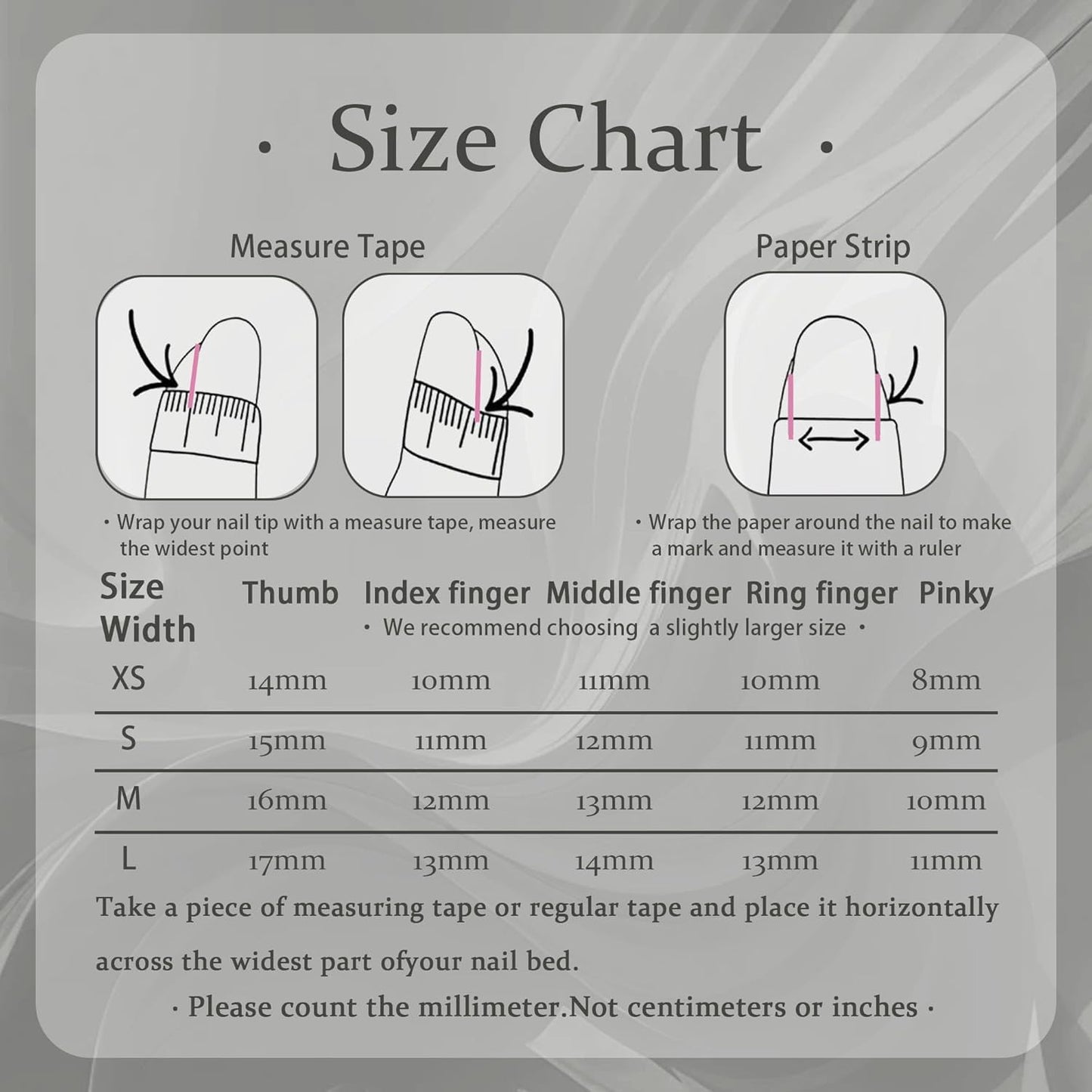 Yabonica Handmade French Tip Press On Nails,10Pcs Pink Acrylic False Nails Press Ons with 3D Bling Rhinestones Nail Art Gel Long Lasting&Reusable Glue On Nail for Party Daily Wear (072P, S)