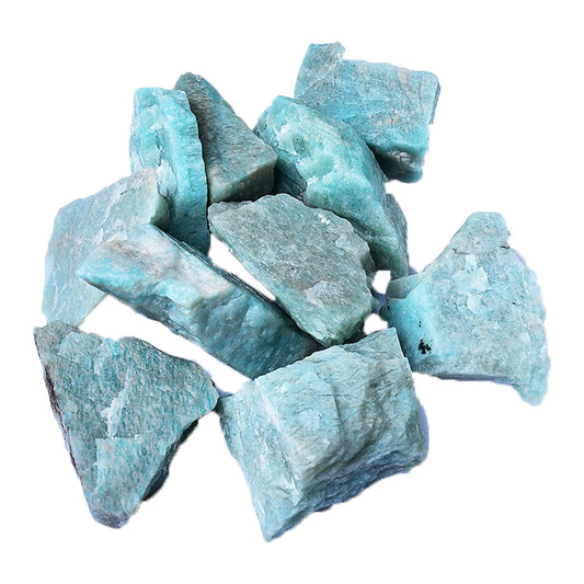 Raw Crystals, Large 1.2-2.0" Healing Crystal Natural Rough Stones for Intuition,Chakra,Meditation,Decoration,Polishing,Energy Work (Amazonite, 3.5oz-1.2-2.0"raw Crystals)