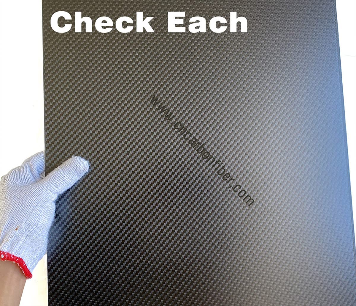 5.0mm 500x400x5.0mm 100% Carbon Fiber Sheet Laminate Plate Panel 3K Twill Matte Finish
