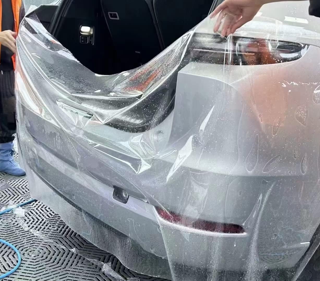 ANZO TPU PPF Car Clear Paint Protection Film Roll: 7.5mil Thick, (5 Feet x 16.6 Feet)，Non-Yellowing, Self-Healing for Cars, Trucks, SUVs | UV Protection, Optical Clarity, Gloss Finish