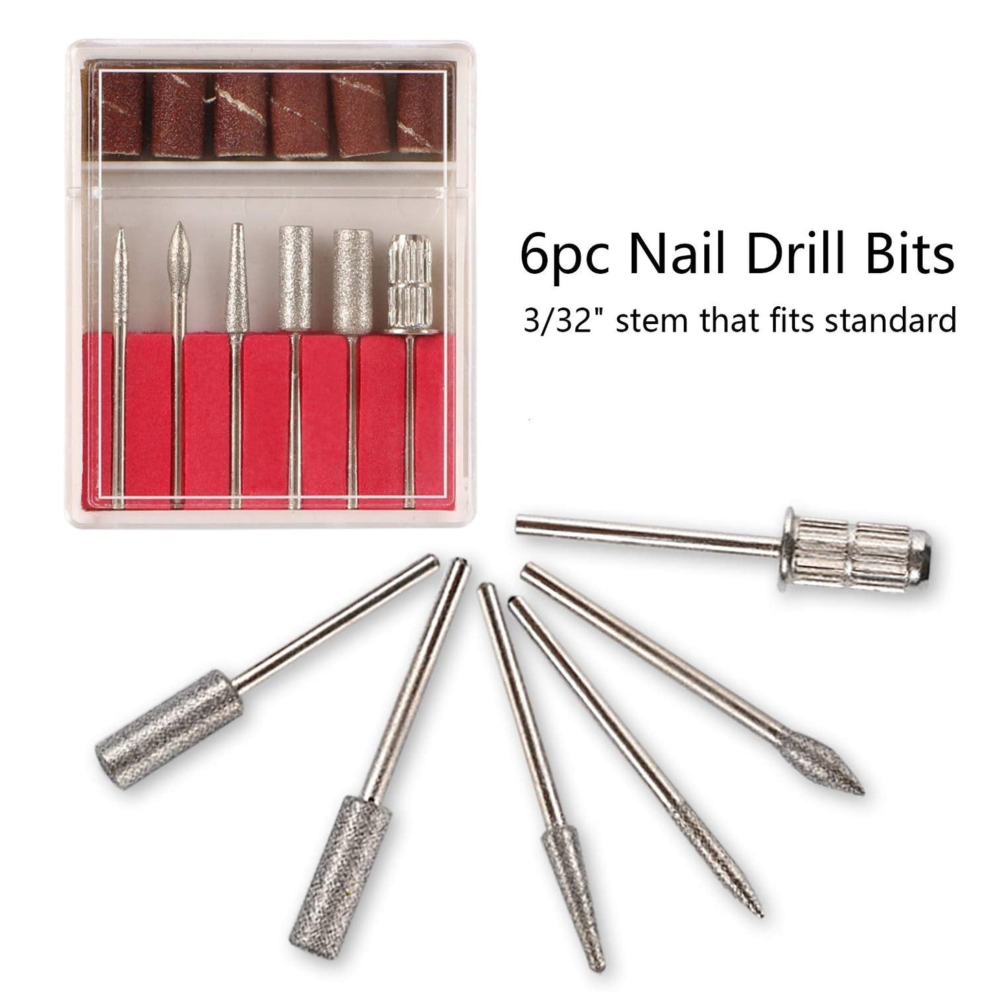 Dr.nail Nail Drill Professional 30000RPM High Speed Electric Nail Machine for Acrylic Nail Drills Nail Art Manicure Polisher Grinder Polishing Cuticle Machine Gel Nails Polisher Nail File
