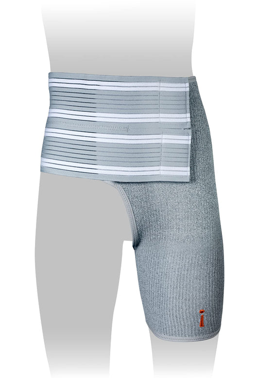 Incrediwear Hip Brace – Hip Brace for Women and Men, Supports Pain Relief and Aids Injury Recovery, Reduces Swelling, Designed for Support, Comfort, & Mobility (Left Leg, Large)