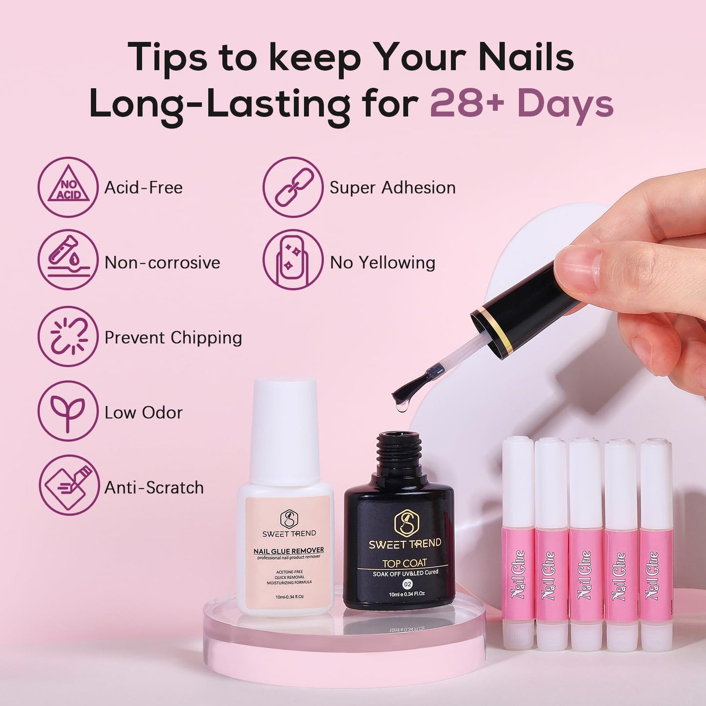 Acrylic Nail Kit for Beginners: Professional Acrylic Powder Set with Everything for Starter - U V Light Nail Drill and Liquid - Full Tools Decoration Tech Gifts for Home Salon Women