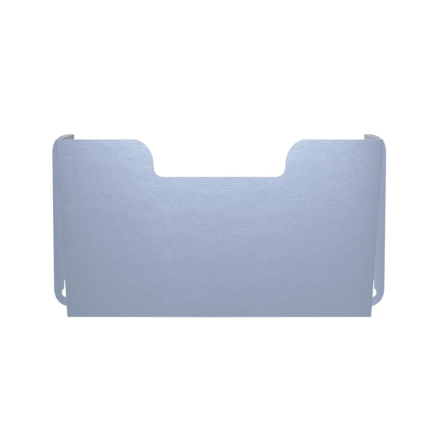OSKIE DR POCKET RACK Wall-Mounted File Rack, Single Pocket, Metal Organizer for Letter-Sized Documents, Space-Saving Desktop Organizer, 14 x 2.5 x 7.5 inches (Grayblue)