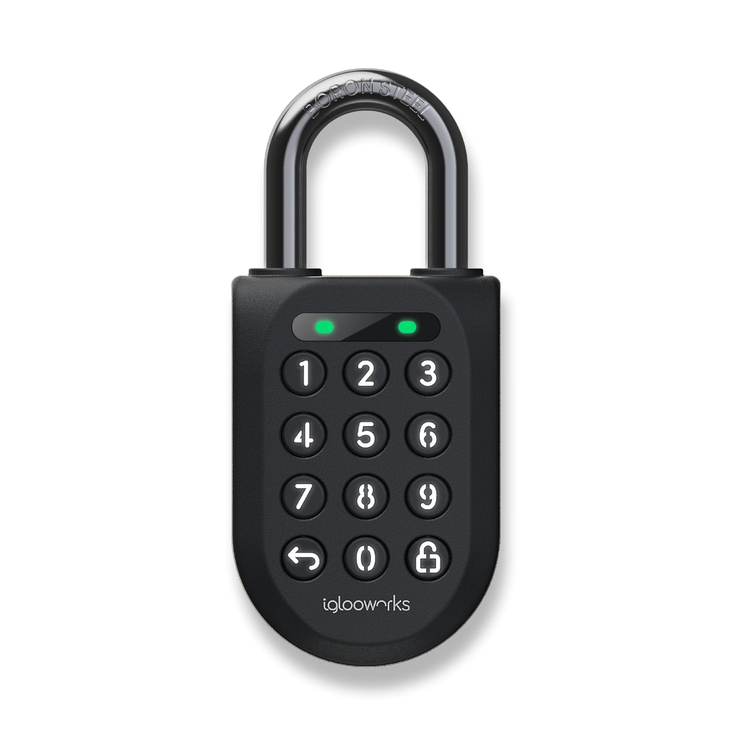igloohome New Rugged Outdoor Smart Padlock 2E (SP2E) – Manage Access Remotely with Mobile App (iOS/Android) & Dashboard – No WiFi Needed, CEN-3, IK-09 Certified, IP68 Waterproof & 2-yr Warranty