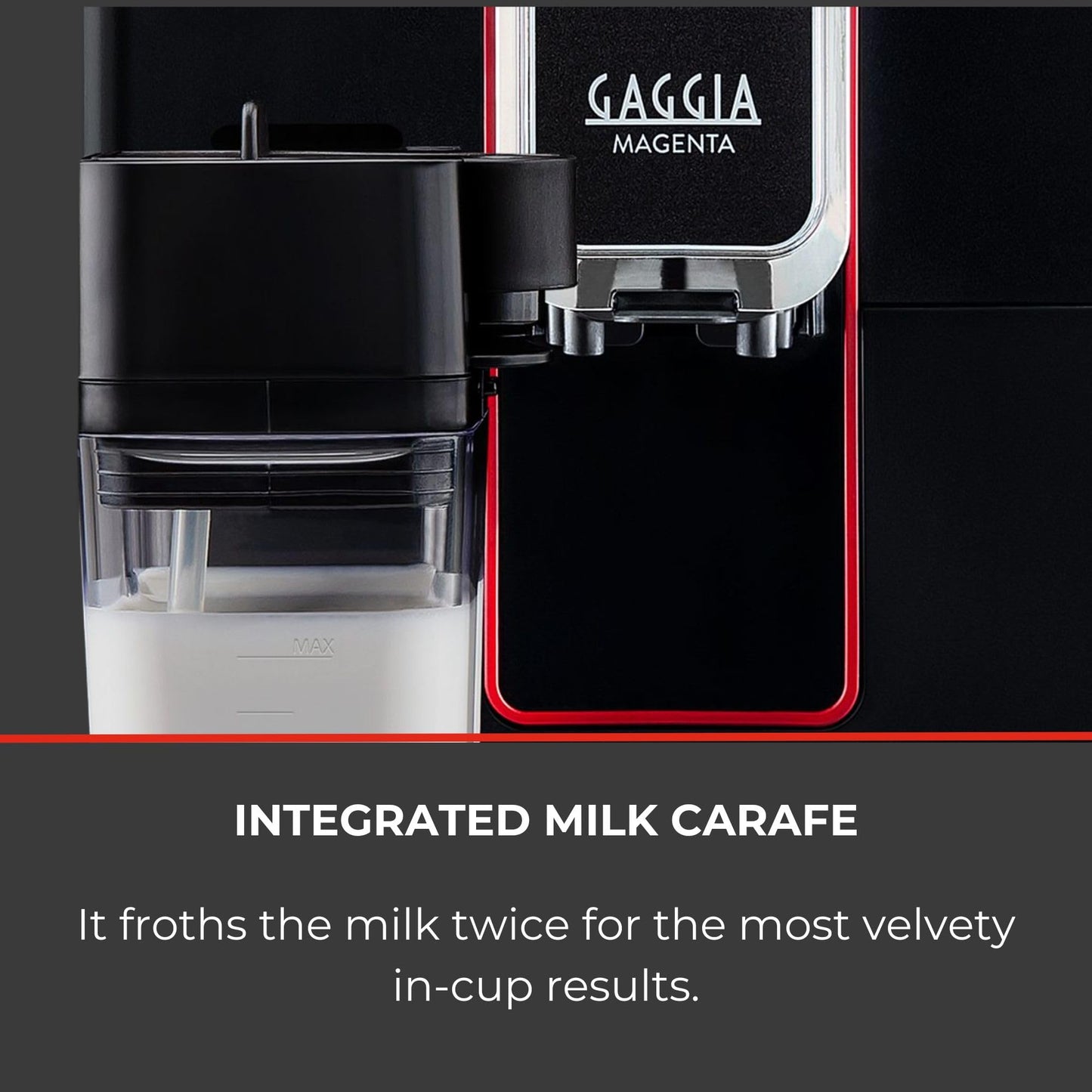 Gaggia Magenta Prestige Super-Automatic Espresso Machine,Black