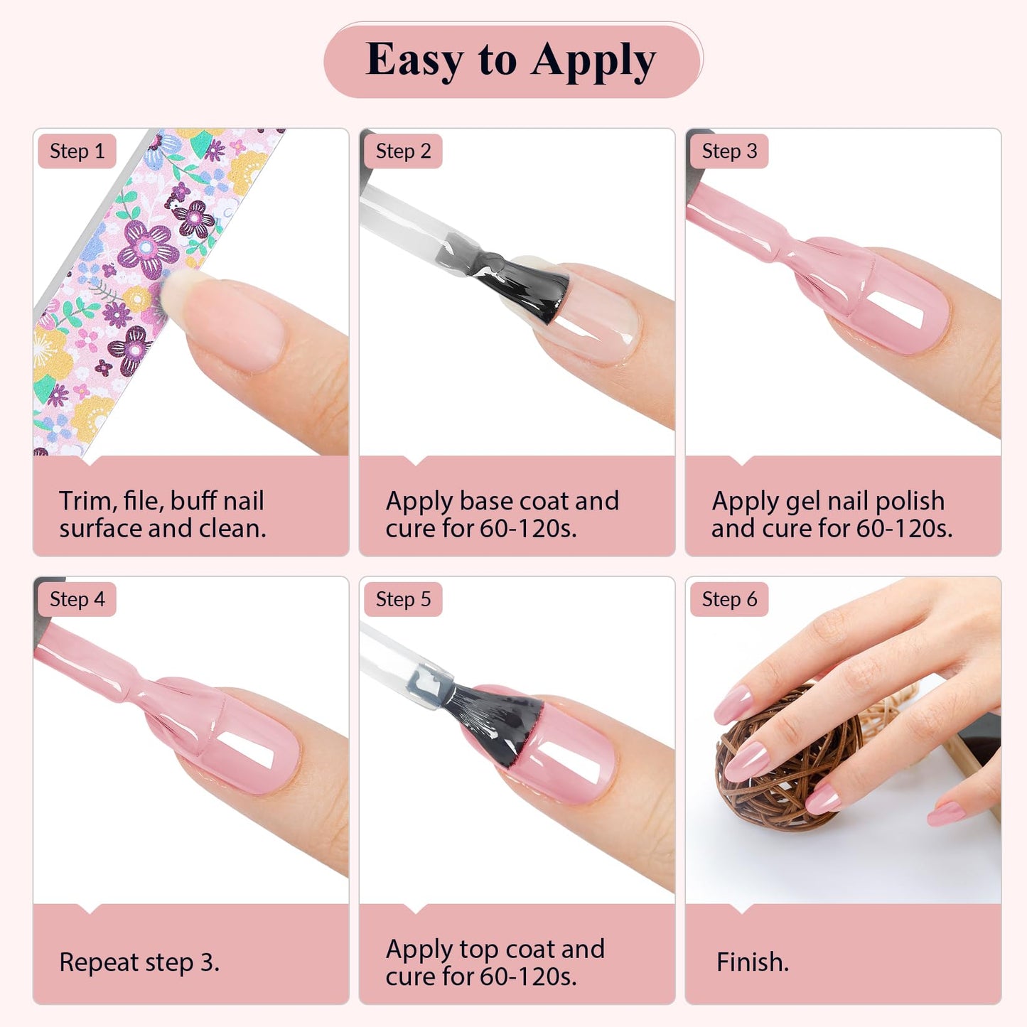 VANREESA 42 Pcs Gel Nail Polish Kit with U V Light 24 Colors Gel Polish Nail Kit Base Coat Glossy & Matte Top Coat Complete Nail Kit with Manicure Tools Gifts for Women Girls