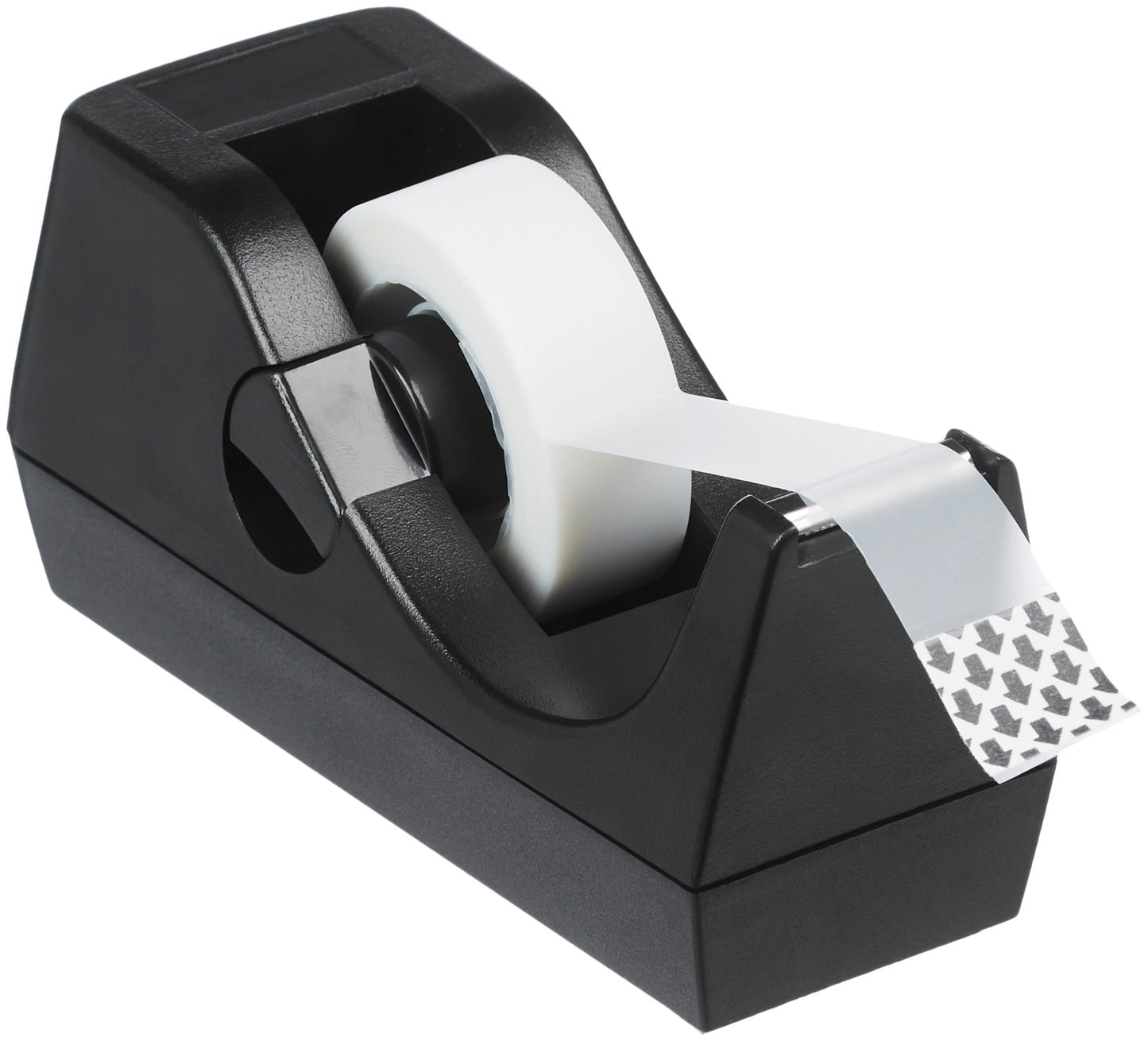 Amazon Basics Weighted Desktop Tape Dispenser with Non-Skid Base, Desk Accessory, 3-Pack