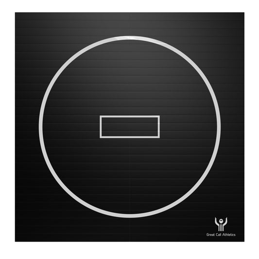 Great Call Athletics | 10’ x 10’ Wrestling Mat 1.25" Thick Collegiate Quality Thick Flexi Roll Jiu Jitsu Mats Home bjj Tape (Black)