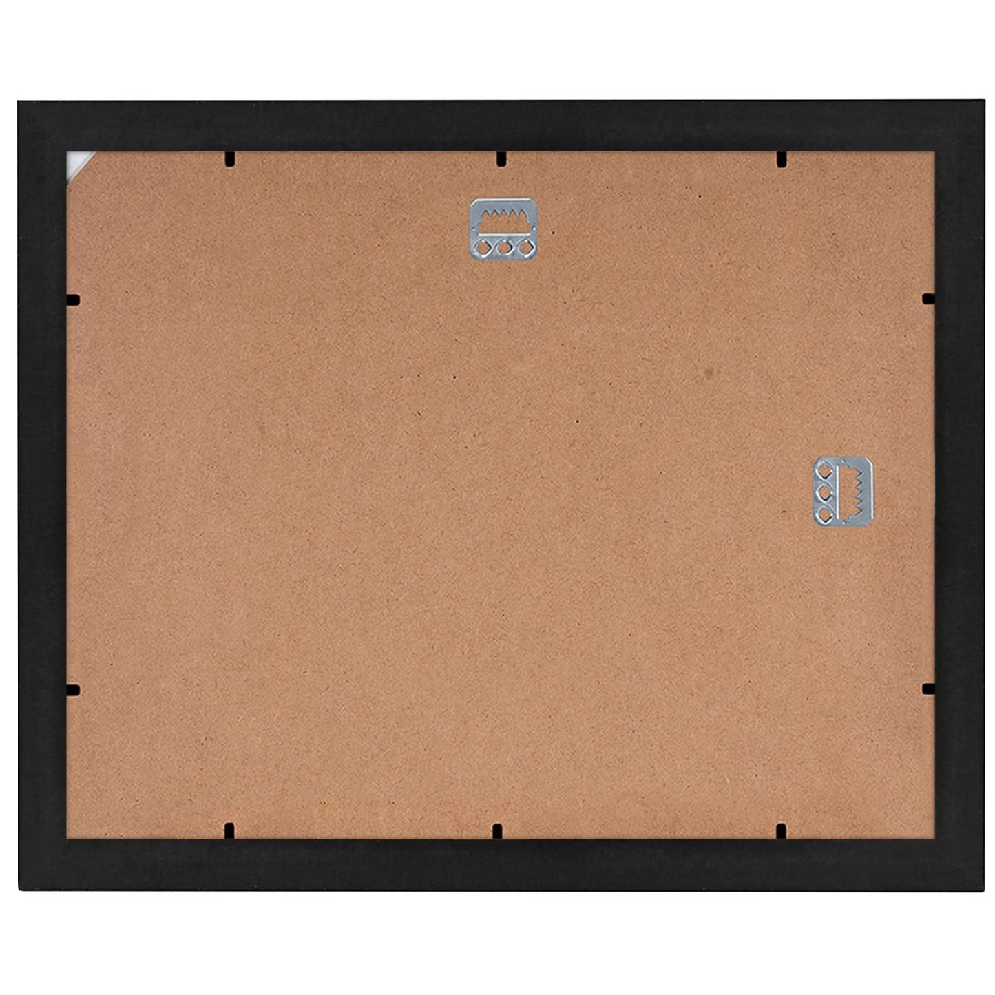 Americanflat 11x14 Diploma Frame with Shatter-Resistant Glass - Set of 4 - Use as 8.5x11 Frame with Mat or Display 11x14 Documents Without Mat - Certificate Frames with Engineered Wood - Black