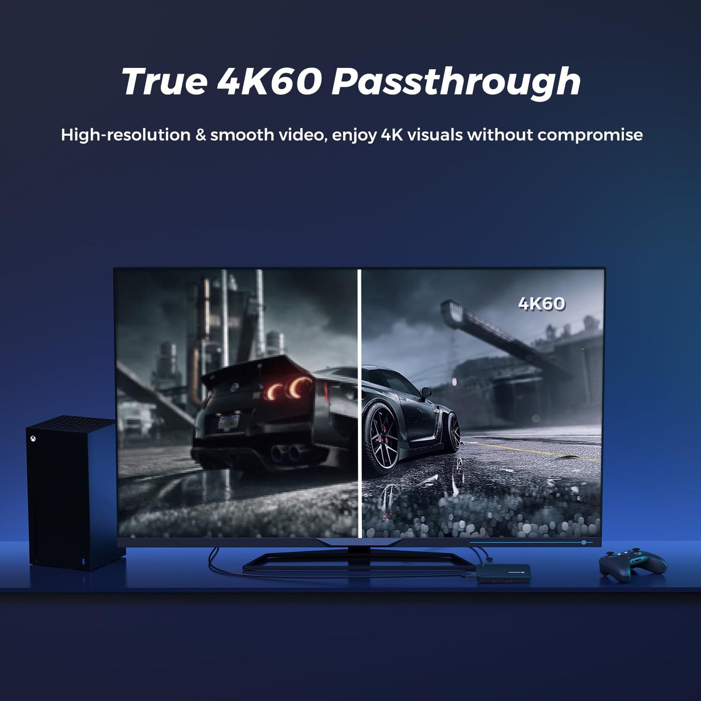 NearStream CCD10 4K HDMI Capture Card-1080P 60FPS Ultra-Low Latency, AM10X XLR/USB Dynamic Microphone, and V08AF 4K Webcam Bundle