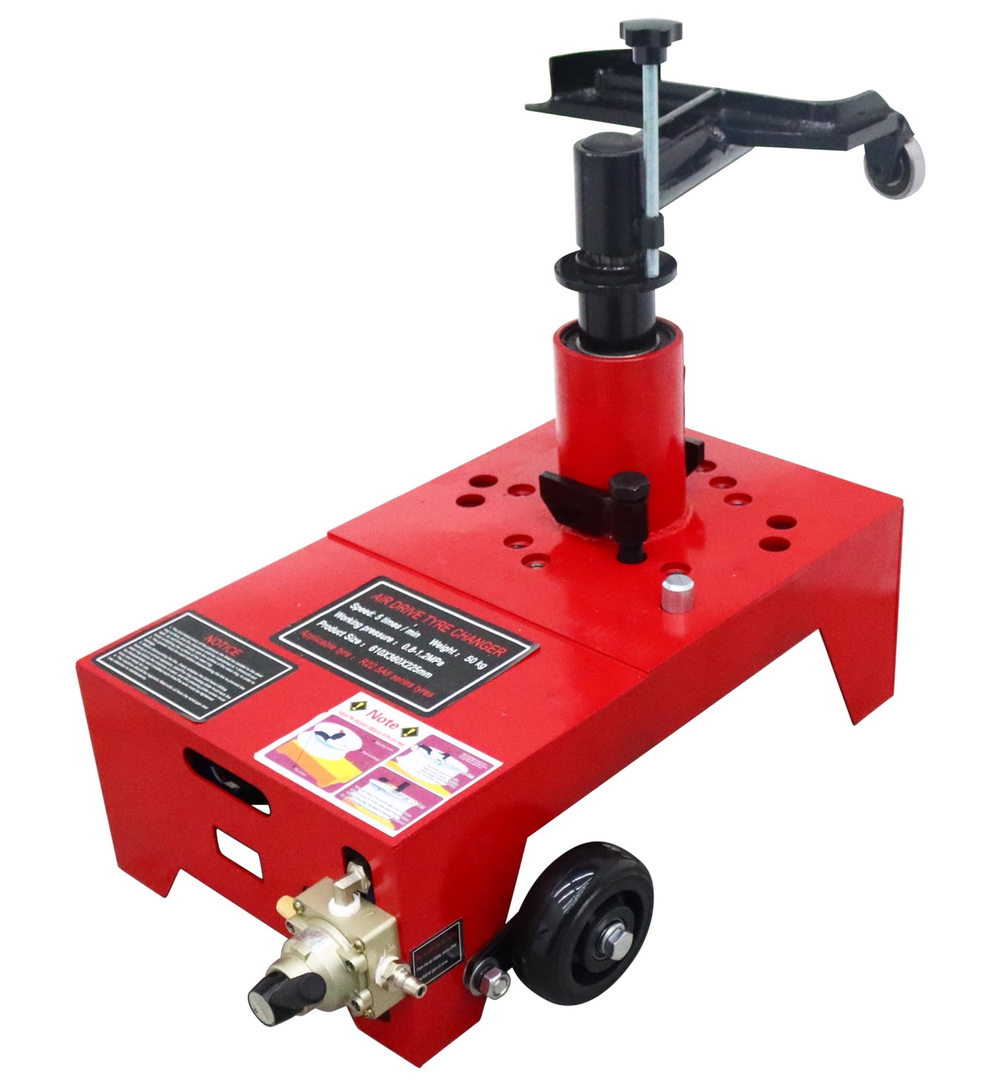 TECHTONGDA Air Tire Changer Pneumatic Portable Wheel Changing Machine for R22.5 Tire