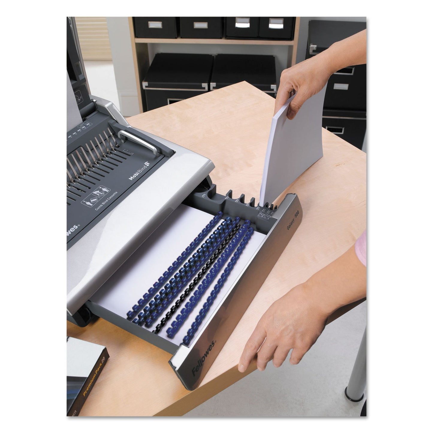 Fellowes Binding Machine Galaxy E Electric Comb Binding (5218301)