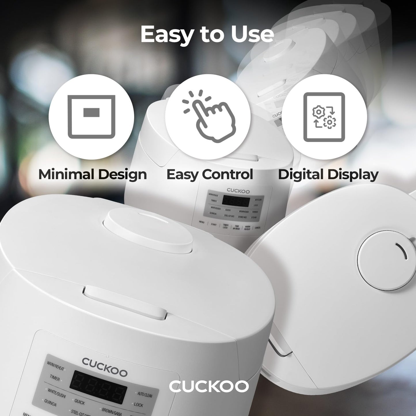 6-Cup / 1.5 Qt. (Uncooked) Micom Rice Cooker and Warmer, Steamer basket, 11 Operating Modes: White Rice, Brown Rice & More, Nonstick Inner Pot, Made in Korea, Small Rice Cooker, Multi Cooker, CR-0641F