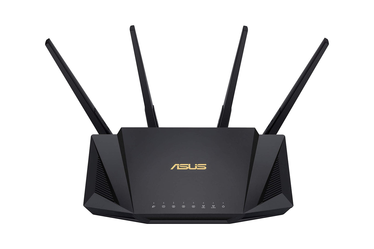 ASUS RT-AX3000 Ultra-Fast Dual Band Gigabit Wireless Router - Next Gen WiFi 6, Adaptive QoS, and AiProtection by Trend Micro | 1x WAN, 4X 1G LAN, 1x USB 3.0 - AiMesh Compatible