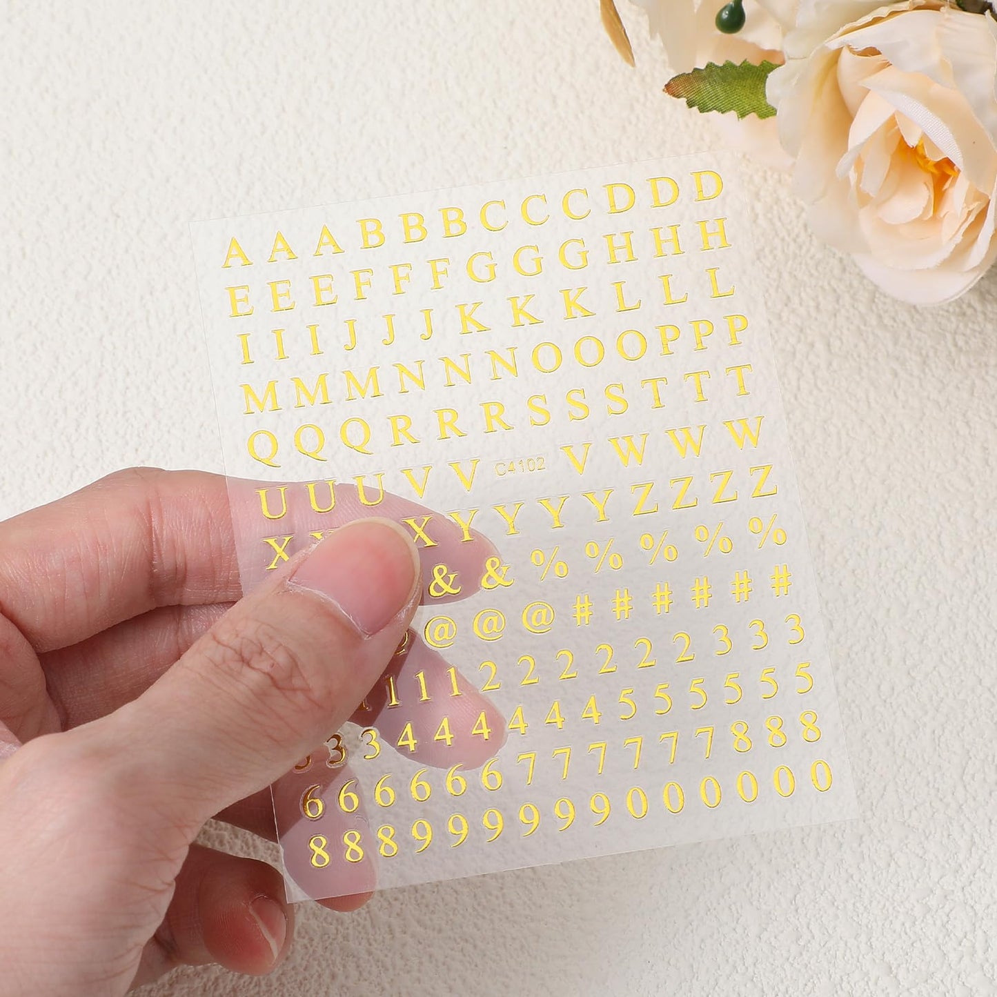 8 Sheets Letter Nail Stickers for Nail-Art, Holographic Digital Letter Nail Art Stickers Alphabet Numbers Nails Decals 3D Black Silver Gold Nails Letters Sticker for Women Girls Manicure DIY