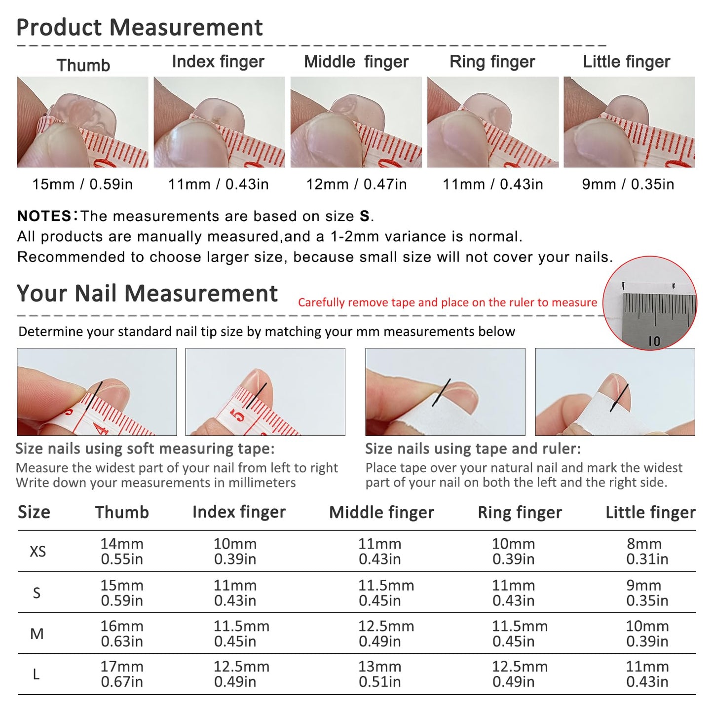 TENPAL Press On Nails with Tools Kit,Nude French 3D Floral Embossed Short Round Square False Nails,White French Glue on Nail,Chinese Style Ice Gel Reusable Fake Nails for Daily Wedding Party 10Pcs(S)