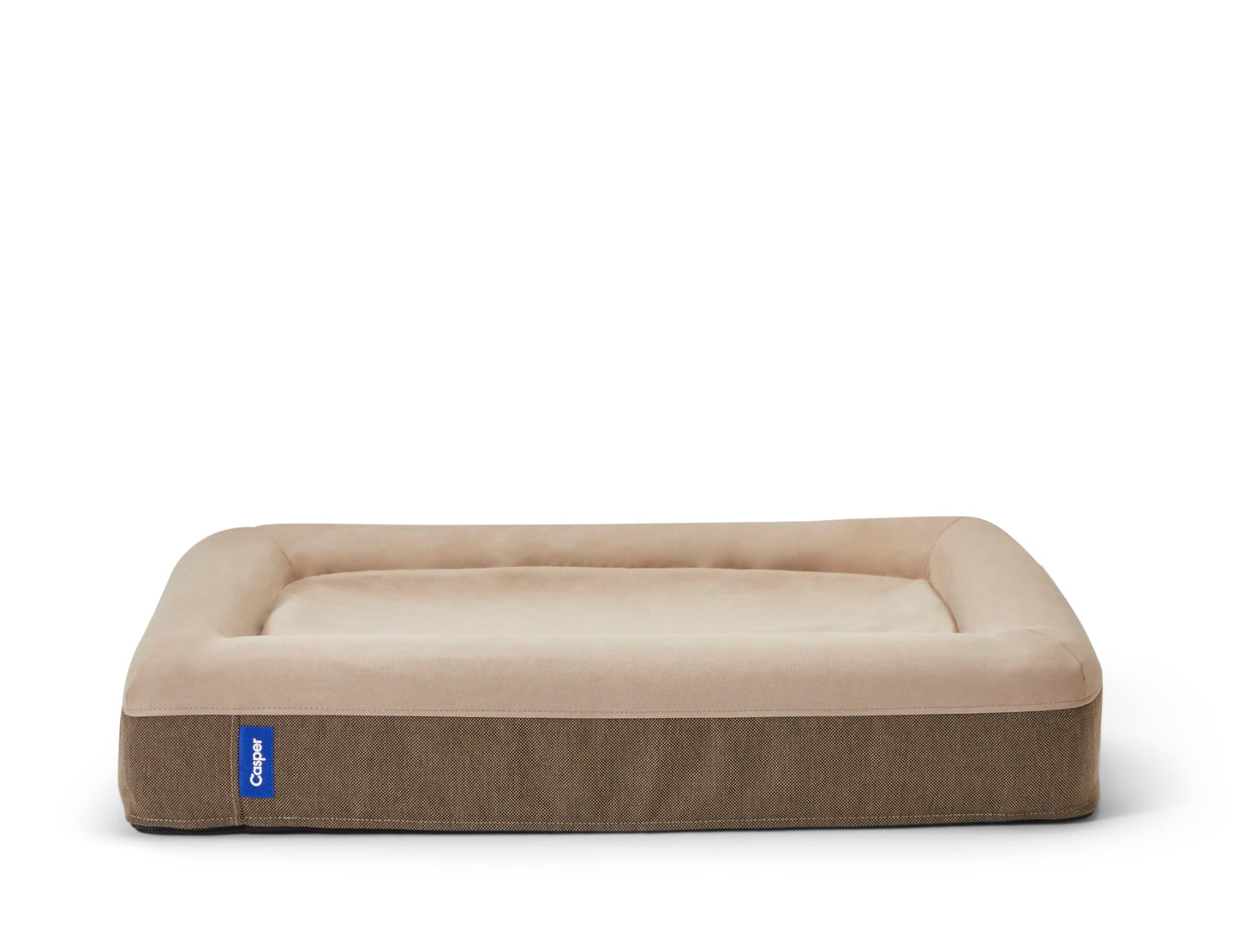 Casper Dog Bed, Plush Memory Foam, Small, Sand
