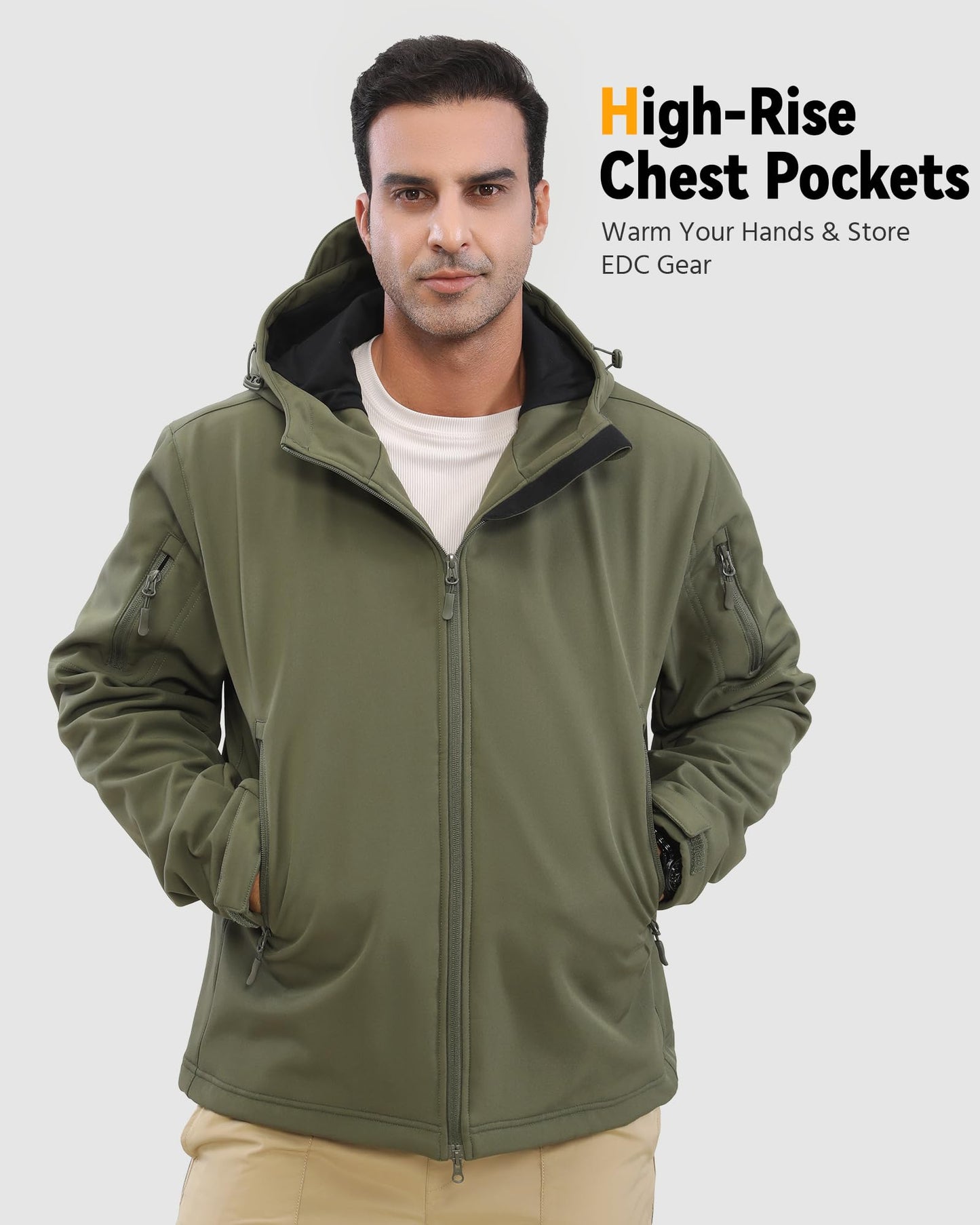 Men Heated Graphene Jacket 12v Battery Pack Included Camping Essentials Gear Accessories Supplies Gadgets Car Must Haves Stuff Equipment Rv 2025 Truck Winter Outdoor Items Unique Safety Survival Gift