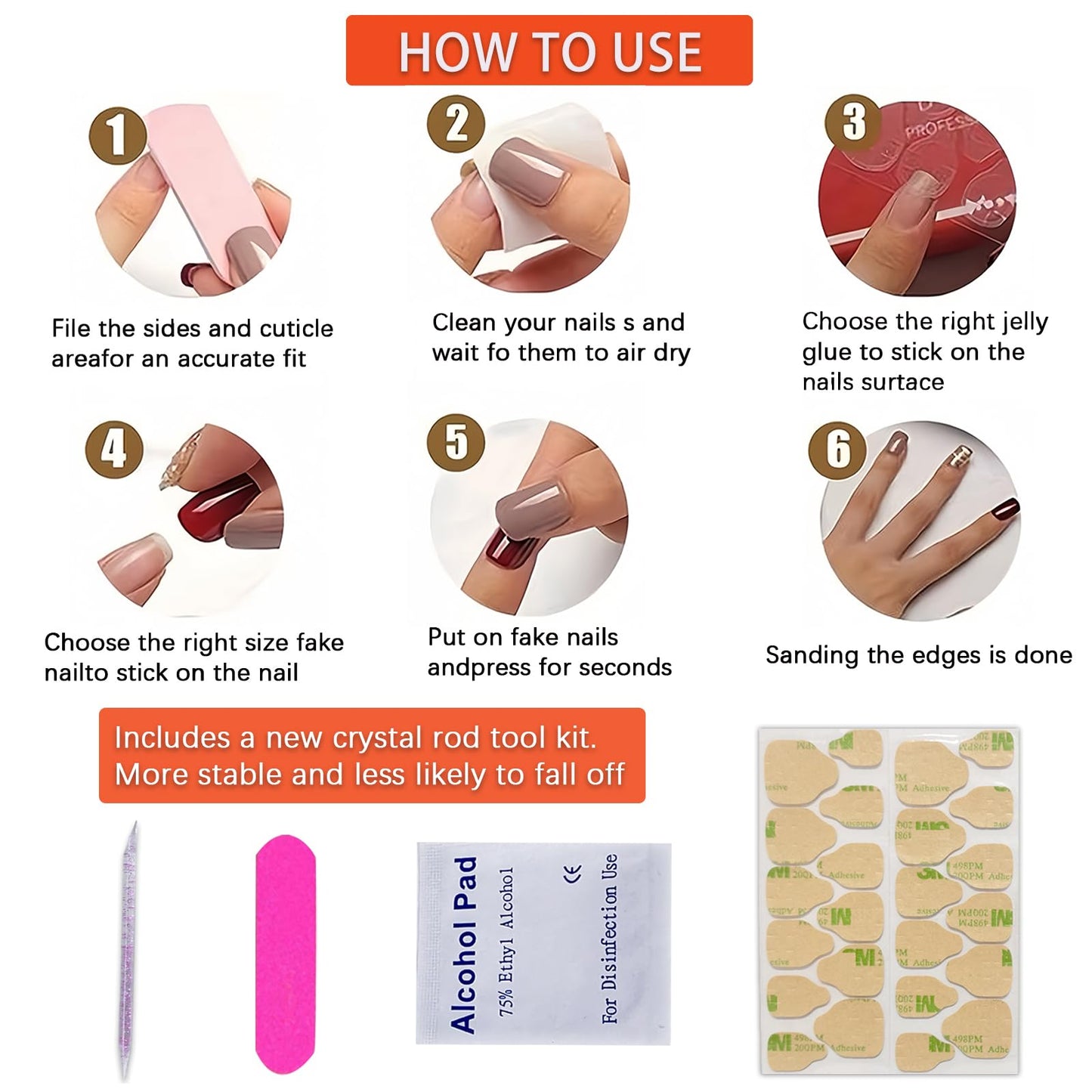 Halloween Pink French Press on Toenails Short Square Fake Toenails Cute Ghost False Toenails Pink Halloween Glossy Full Cover Acrylic Glue on Toe Nails s for Women Manicure Decoration 24Pcs