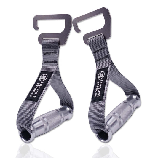 J Bryant Fitness Resistance Band Exercises Handles Heavy Duty Metal Gym Handles Stainless Steel Large Size Hook for Wide Pull Up Resistance Band Training Home Workout Fitness Equipment