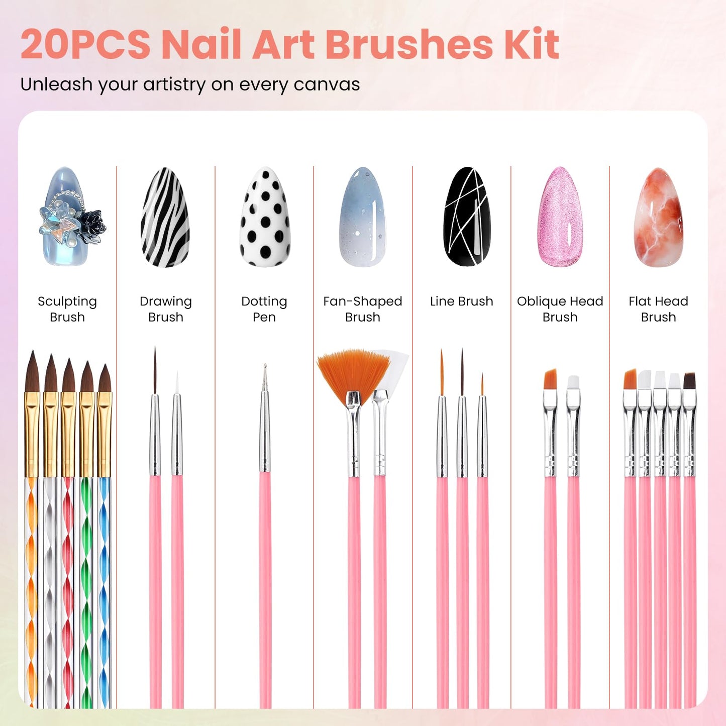 Nail Kit for Beginners with Everything: Acrylic Nail Set Professional Drill Powder Liquid Starter Kits with U V Lamp in Cosmetic Gift Bag for Women Salon Home(Blue)